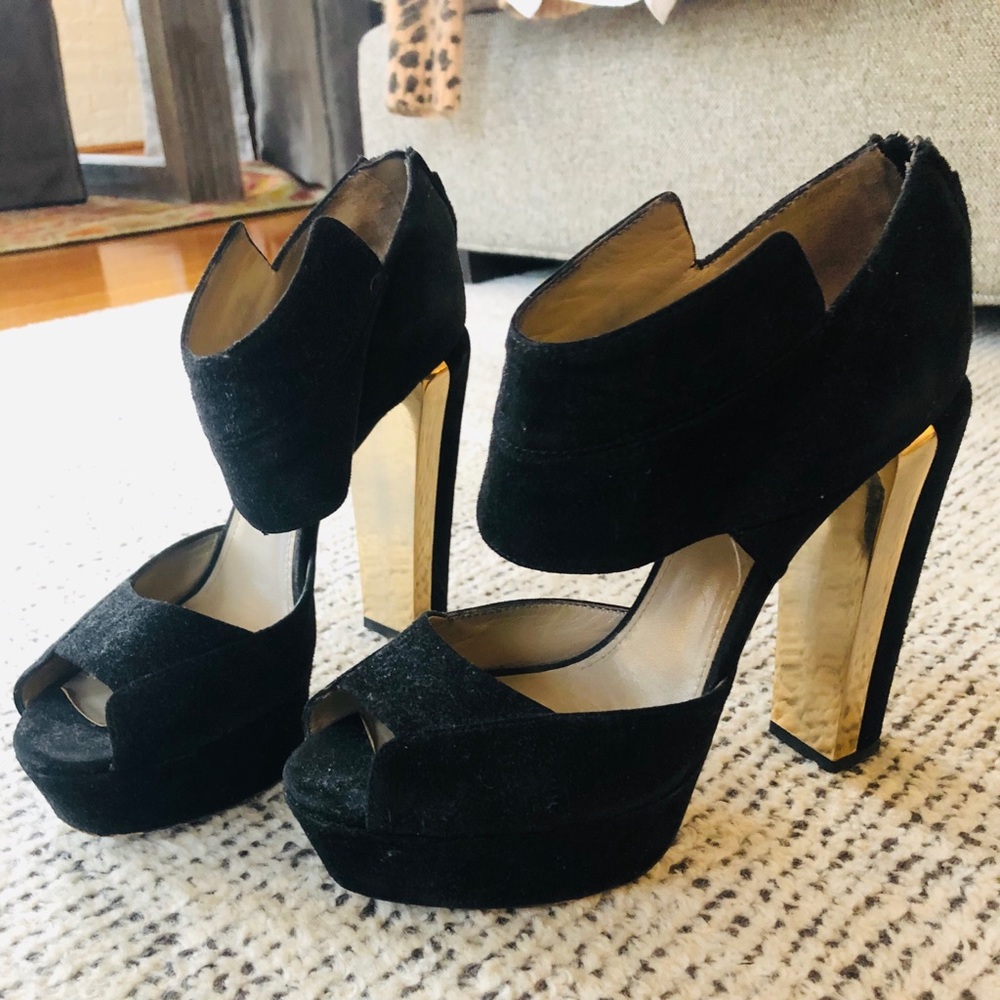 Calvin Klein Platform Open-Toe Booties - image 3